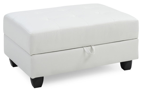 Stylish Contemporary Seat - Pristine White