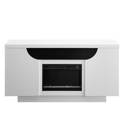 Alessia - Fireplace With 15 Temperature Settings - White