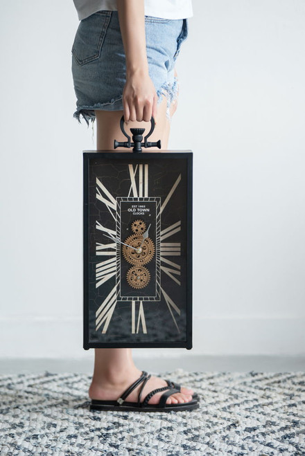 Decorative AndRoman Numeral Table Clock, Home Decor Gear Clock - Multicolor Decorative AndRoman Numeral Table Clock, Home Decor Gear Clock - Multicolor