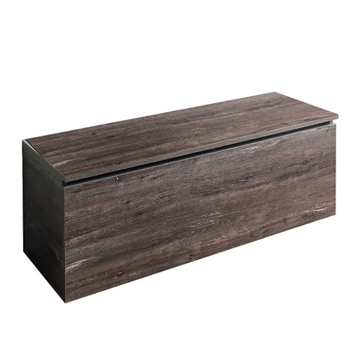 Dean - Farmhouse Storage Bench With Extra Storage 47 Inch - Gray