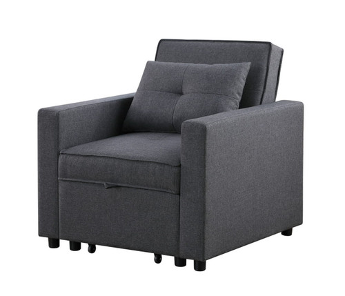 Zoey - Convertible Sleeper Chair With Side Pocket