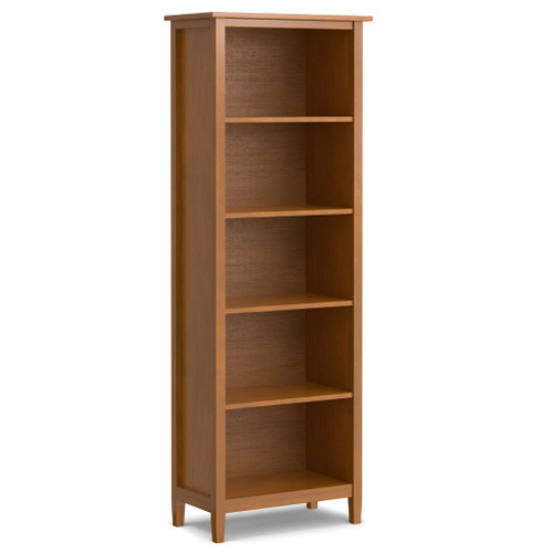 Warm Shaker - 5 Shelf Bookcase Warm Shaker - 5 Shelf Bookcase