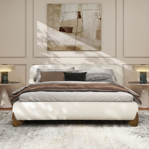 Alpine - Puffy Modern Platform Bed Alpine - Puffy Modern Platform Bed