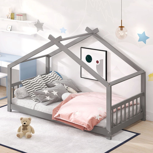 Wooden Playhouse Bed Wooden Playhouse Bed