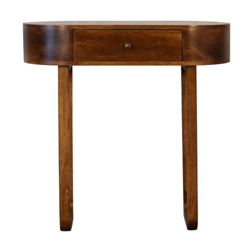 Round Coffee Table - Chestnut