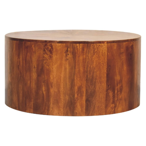 Round Coffee Table - Chestnut Round Coffee Table - Chestnut