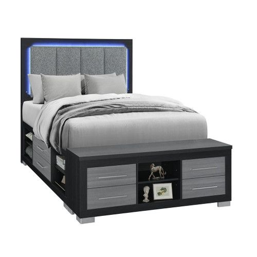 Emilia - 5 Piece Bedroom Set With Panel Headboard