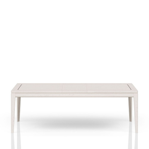 Expandable Dining Table - Vanilla White Expandable Dining Table - Vanilla White