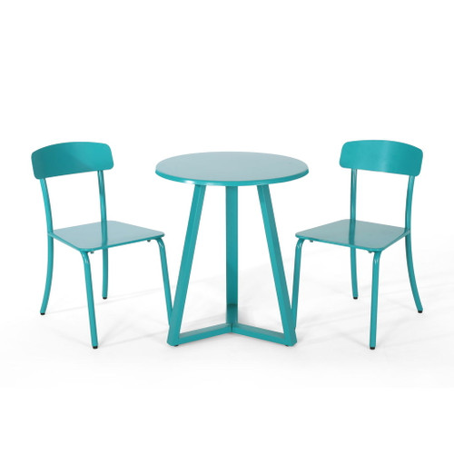 Samos - Bistro Set - Teal Samos - Bistro Set - Teal