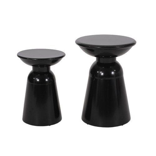Serenita - Outdoor Side Tables With Flared Design (Set of 2) Serenita - Outdoor Side Tables With Flared Design (Set of 2)