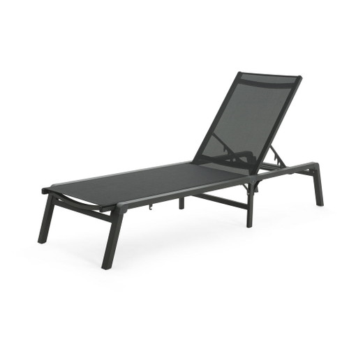 Westport - Outdoor Folding Lounge (Set of 2) - Black Westport - Outdoor Folding Lounge (Set of 2) - Black