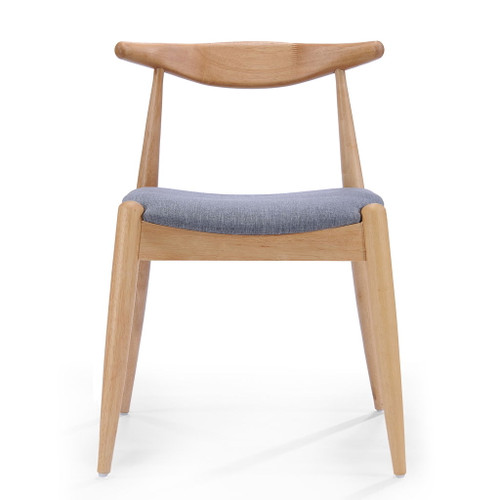 Candescent - Dining Chair With Curved Back And Wood Frame (Set of 2)