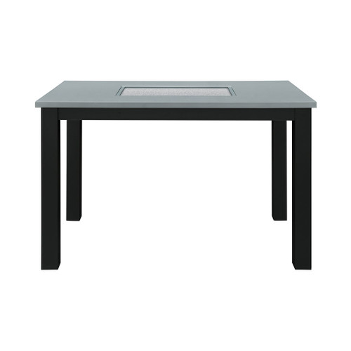 Dining Table Set With 4 Chairs, 5 Piece Set - Gray Dining Table Set With 4 Chairs, 5 Piece Set - Gray