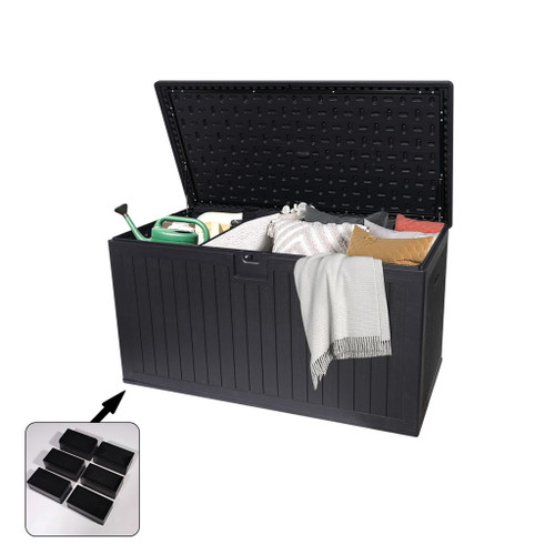 Outdoor Large Storage Box With Lockable Storage Containers Outdoor Large Storage Box With Lockable Storage Containers