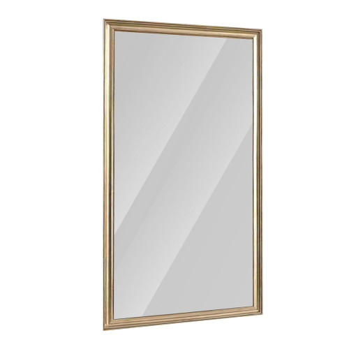Elegant Full Body Floor Mirror With Artificial Wood Frame, Durable Design - Copper Elegant Full Body Floor Mirror With Artificial Wood Frame, Durable Design - Copper