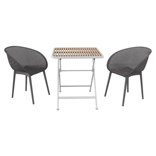 2 Pack Lounge Chair Set & Folding Square Table 2 Pack Lounge Chair Set & Folding Square Table