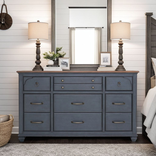 Americana - Dresser - Blue Americana - Dresser - Blue