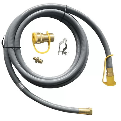 Fire Pit Gas Conversion Kit - Gray Fire Pit Gas Conversion Kit - Gray