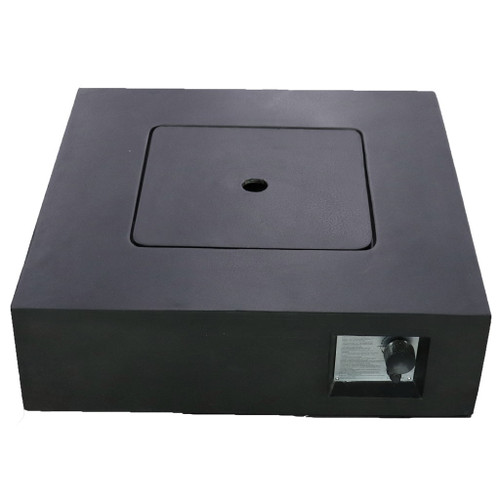 Reinforced - Propane & Gas Fire Pit Table - Charcoal Reinforced - Propane & Gas Fire Pit Table - Charcoal