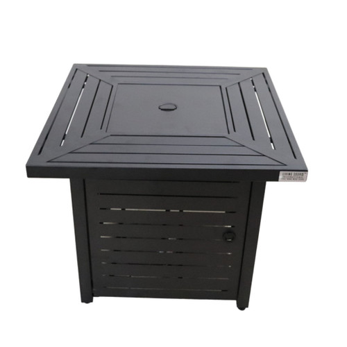 Propane / Gas Fire Pit Table - Black Propane / Gas Fire Pit Table - Black