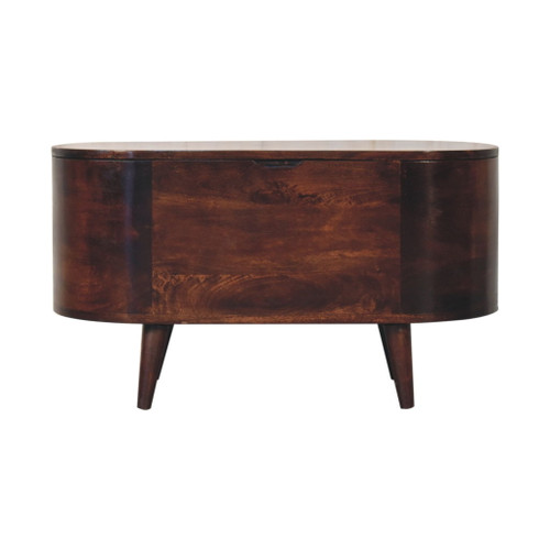 Rounded Lid Up Blanket Box Rounded Lid Up Blanket Box
