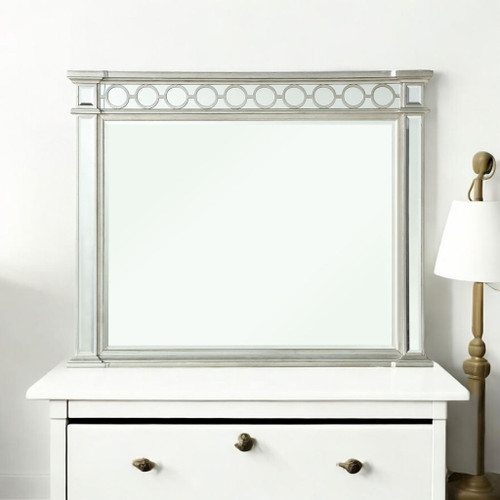 Varian - Mirrored Designed Mirror - Silver Varian - Mirrored Designed Mirror - Silver