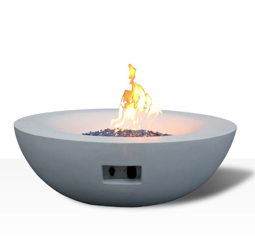 Outdoor Concrete Propane Gas Fire Pit Bowl Outdoor Concrete Propane Gas Fire Pit Bowl
