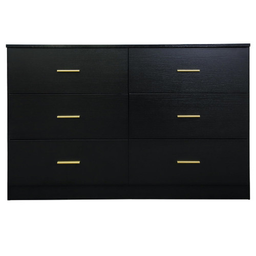 Modern Drawer Dresser For Bedroom, Ample Storage Wide Chest Of Drawers