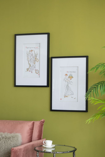 Wall Arts (Set of 2) - Black White Wall Arts (Set of 2) - Black White