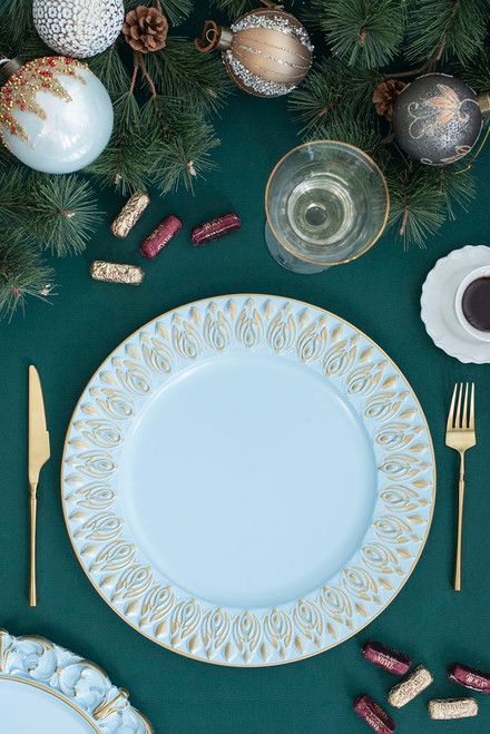 Elegant Plastic Charger Plate (Set of 8) Elegant Plastic Charger Plate (Set of 8)