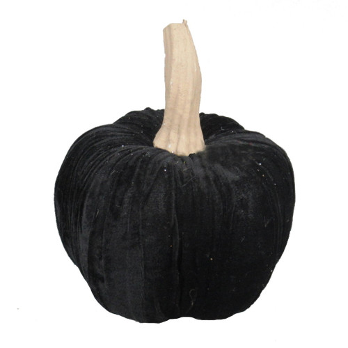 Velvet Pumpkin Large, For Holiday Halloween Decor Velvet Pumpkin Large, For Holiday Halloween Decor