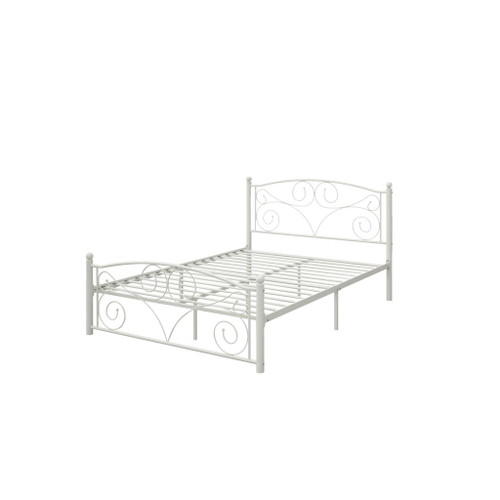 Full With Metal Frame Bed - White Full With Metal Frame Bed - White