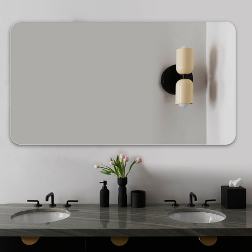 Bathroom Vanity Mirror, Wall-Mounted Mirror For Bathroom Anti-Fog, Waterproof Bathroom Vanity Mirror, Wall-Mounted Mirror For Bathroom Anti-Fog, Waterproof