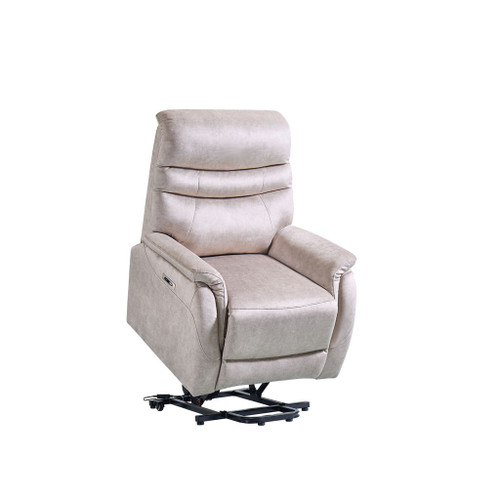 Comfortable Electric Lift Chair, Made Of High Grade Leather, Provides Full Body Support And Convenient Remote Control Operation, Making It An Ideal Choice For The Elderly And Those With Limited Mobili - Light Gray Comfortable Electric Lift Chair, Made Of High Grade Leather, Provides Full Body Support And Convenient Remote Control Operation, Making It An Ideal Choice For The Elderly And Those With Limited Mobili - Light Gray