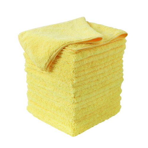 Multifunctional Microfiber Towel For Car Cleaning, Kitchen & Glass Scrubbing - Yellow Multifunctional Microfiber Towel For Car Cleaning, Kitchen & Glass Scrubbing - Yellow