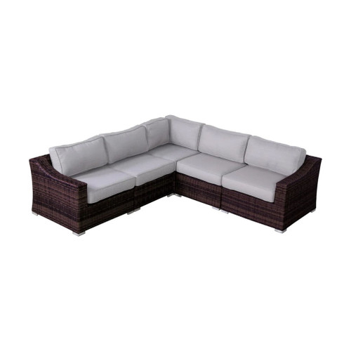 Outdoor Wicker Sofa Seating Group With Cushions Outdoor Wicker Sofa Seating Group With Cushions