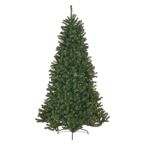 Noble - 7' Hinged Christmas Tree With 500 Clear Lights - Green Noble - 7' Hinged Christmas Tree With 500 Clear Lights - Green