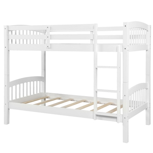 Solid Construction Bunk Bed With Ladder