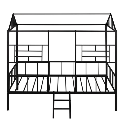 House Bed Frame With Slatted Support, No Box Spring Needed
