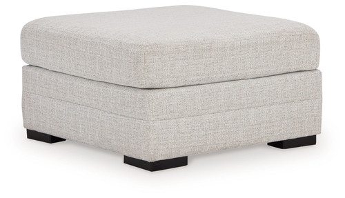 Koralynn - Oversized Accent Ottoman - Stone