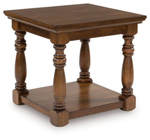 Sturlayne - Rectangular End Table - Brown