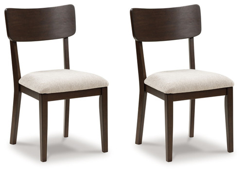 Mallenette - Dining Upholstered Side Chair (Set of 2) - Merlot