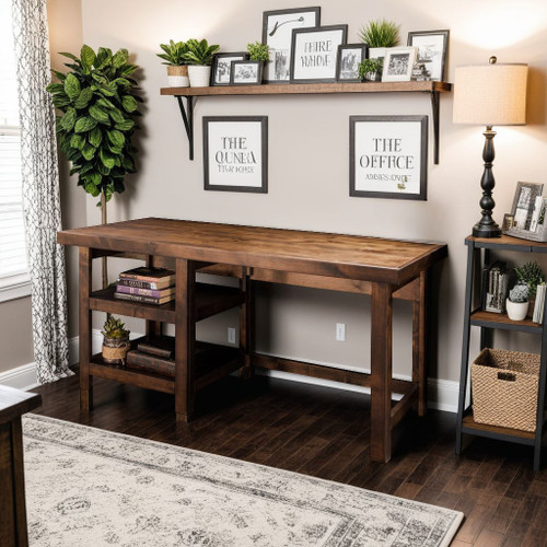 Sausalito - Workstation Desk - Whiskey