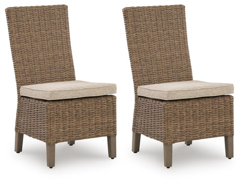 Laguna Heights - Side Chair With Cushion (Set of 2) - Beige