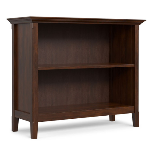 Amherst - 2 Shelf Bookcase - Brown