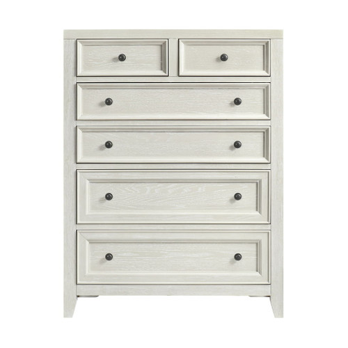 6 Drawer Chest With Knobs And Smooth Slides