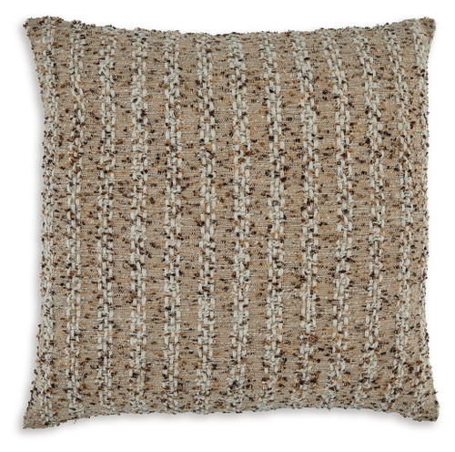 Vorlane - Pillow (Set of 4) - Tan / Brown / White