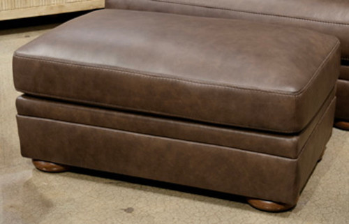 Carriage Point - Ottoman - Hickory