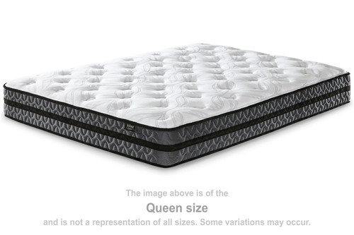 10 Inch Pocketed Hybrid - Full Mattress - White