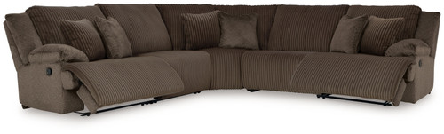 Top Tier - 5 Piece Reclining Sectional